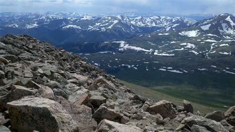 Mt Bierstadt summit view