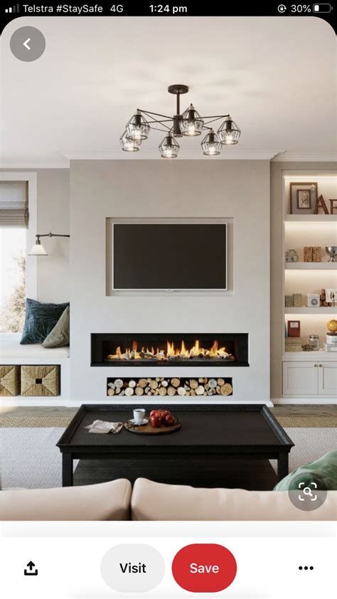 Corner Fireplace Design Ideas with TV – Fireplace Guide by Linda