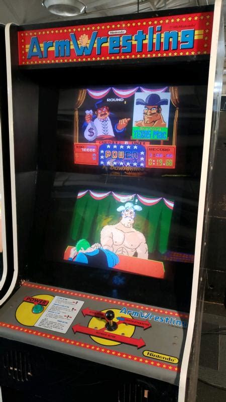 Nintendo Arm Wrestling Nintendo Dedicated Arcade Game - 3