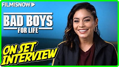 BAD BOYS FOR LIFE | Vanessa Hudgens "Kelly" On-set Interview :: GentNews