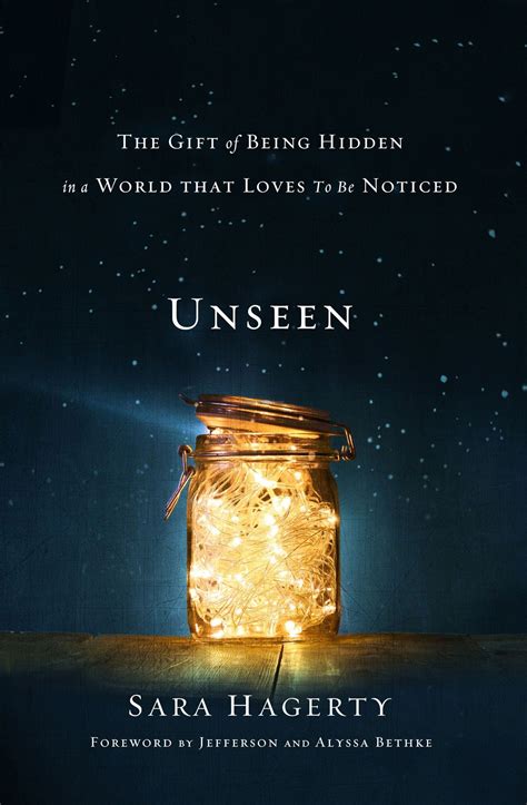 Unseen by Sara Hagerty – Book Review | Books to read, Audio books, That's love