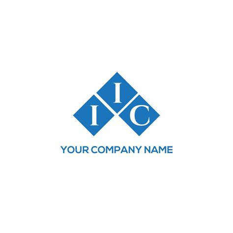 IIC letter logo design on WHITE background. IIC creative initials letter logo concept. IIC ...