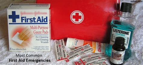 11 Most Common First Aid Emergencies