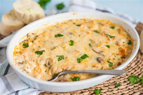 Seafood Casserole Recipe With Shrimp and Crabmeat