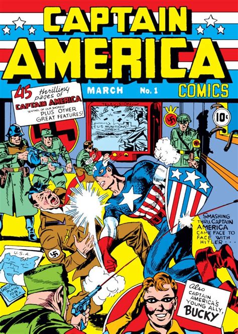 Captain America Comics 1 78 1941 1954 Golden Age. Compact Disk No1 - Etsy