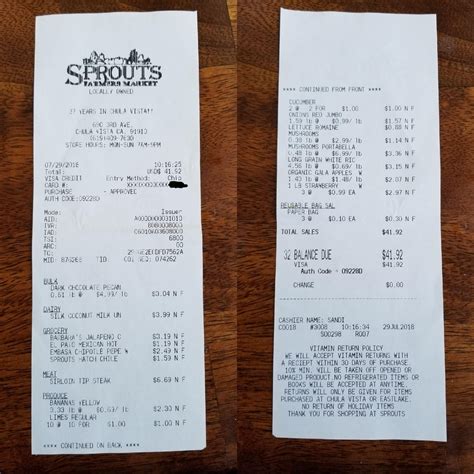 My local grocery store prints their receipt paper double sided : r ...