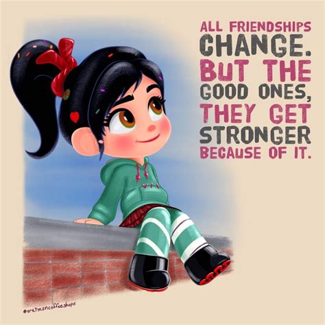 Vanellope - Friendship by artistsncoffeeshops on DeviantArt Real Disney ...