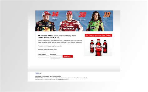 cokeracetotexas.com - Coca-Cola Race to Texas Sweepstakes | Sweepstakes Directory