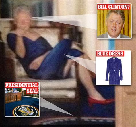 Did Jeffrey Epstein Have Painting Of Bill Clinton Wearing A Blue Dress ...