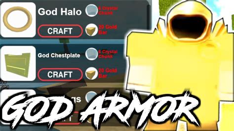 UNLOCKING THE GOD ARMOR SET (TENTH REBIRTH) Roblox Booga Booga - YouTube