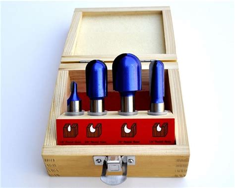 Round Nose Router Bit Set | Ball Nose Cutter Bit Sets – woodshopbits.com