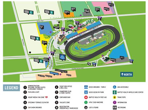 Parking & Directions - Homestead Miami Speedway