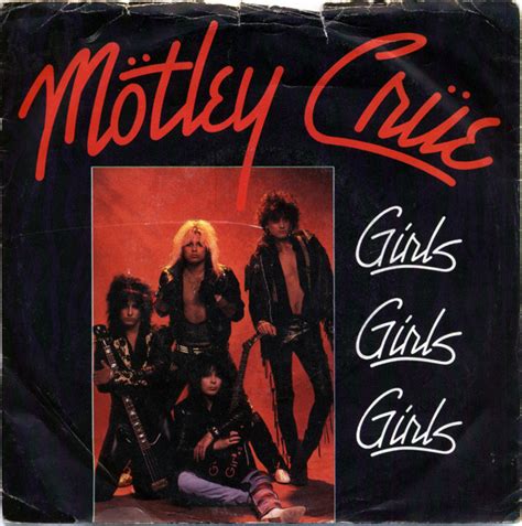 Mötley Crüe - Girls Girls Girls (1987, Paper Labels, Vinyl) | Discogs