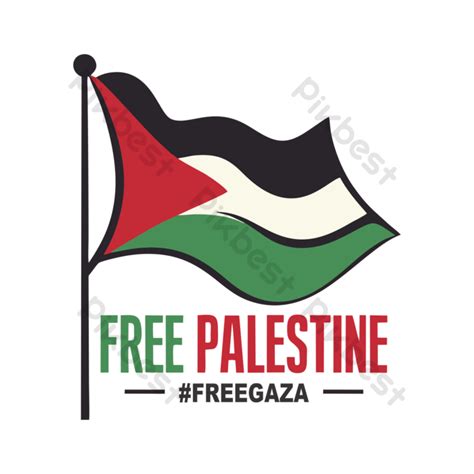 Free Gaza Palestine Poster Dp Banner Vector Transparent Background ...