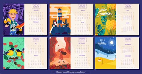 Adobe Illustrator Calendar Template - passlrealtor