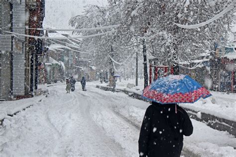 In pics: Heavy snowfall in Kashmir