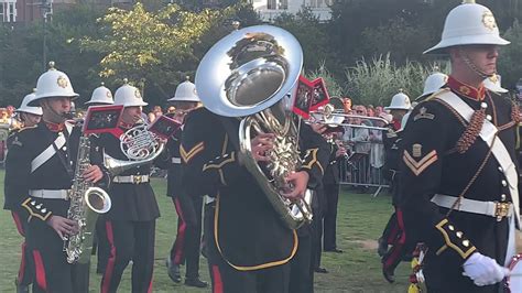 Royal Marines Band at Bournemouth Air show 2019 - YouTube