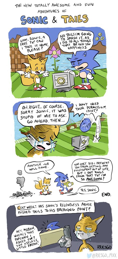 The New Adventures of Sonic and Tails Comic by RRiesgo on DeviantArt