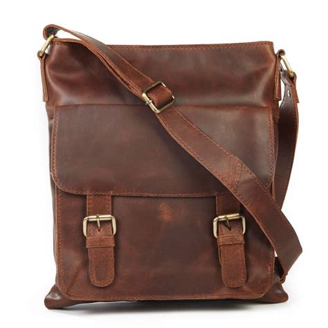 leather cross body messenger bag by the leather store ...