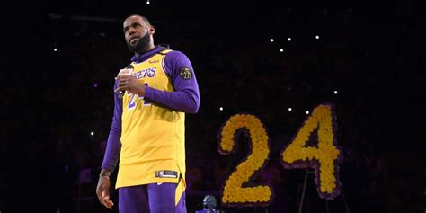 LeBron James Kobe Bryant Speech at Lakers Tribute | HYPEBEAST