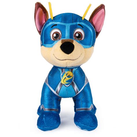 PAW Patrol, 8-Inch Mighty Pups Super PAWs Chase Plush | Toys R Us Canada