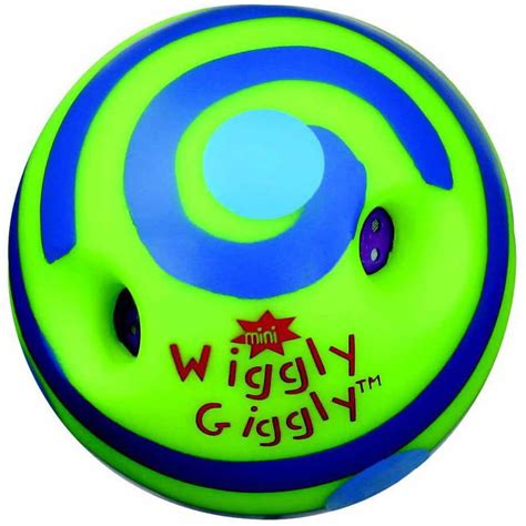 Toysmith Mini Wiggly Giggly Ball, Multiple Sizes, Soft Plastic ...