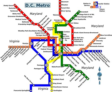 Important Inspiration WMATA Master Plan Map, New!