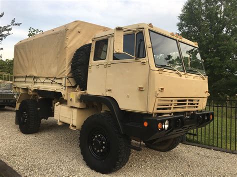 rare 1997 Stewart & Stevenson LMTV M1081 4X4 Military Cargo truck for sale