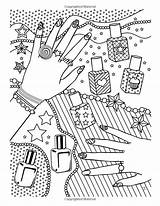 Girl Stuff 24 Totally Girly Coloring Page Dani Kates  Home sketch template