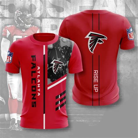 Atlanta Falcons T-shirt 3D Performance Short Sleeve -Jack sport shop