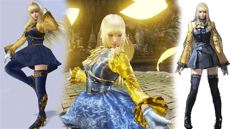 TekkenMods - Lili Gold and Blue Concept Art Outfit Mod