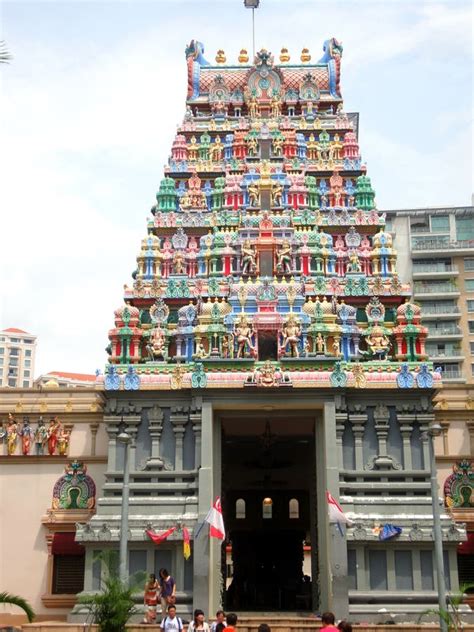 Sri Veeramakaliamman Temple, Little India, Singapore Editorial Image - Image of hinduism ...