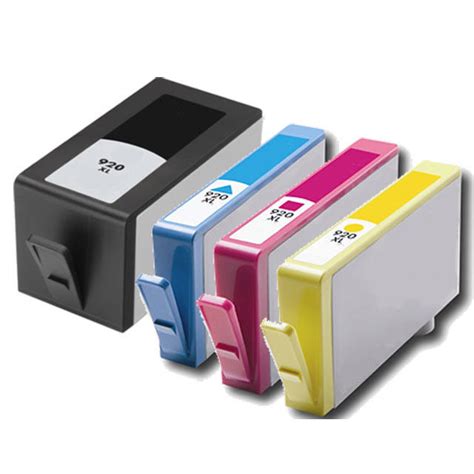 HP 920XL Multipack - Black, Cyan, Magenta, Yellow Ink Cartridges