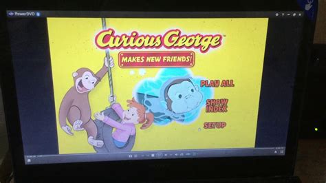 Curious George Makes New Friends Menu Walkthrough - YouTube