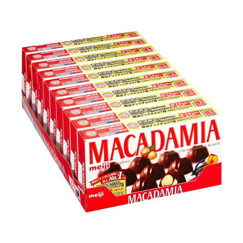 MEIJI Macadamia Chocolate 9pcs - Made in Japan - TAKASKI.COM