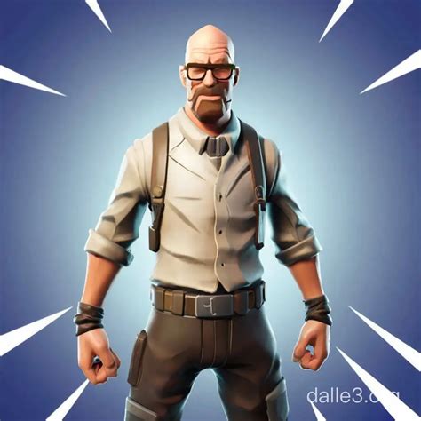 Walter White Fortnite Skin Limited Edition Shop Character | Dalle3 AI