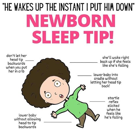 Does your baby wake up the instant you put him down. Sometimes this is due to the startle reflex ...