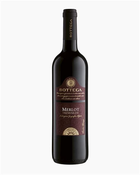 Merlot Red Wine - Italian Wines Bottega Spa