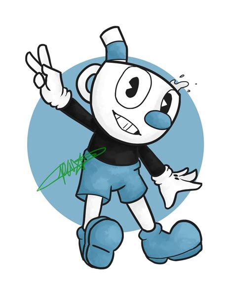 Mugman by PenWingStar on DeviantArt in 2021 | Drawing games, Studio mdhr, Fan art