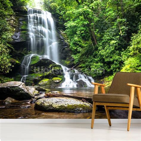 Zen Waterfall Wallpaper | Wallsauce CA