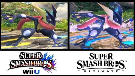 Evolution of Greninja's Moveset in Super Smash Bros. (2014-2018) - YouTube