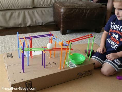 Engineering Project for Kids: Build a Straw Roller Coaster! - Frugal Fun For Boys and Girls ...