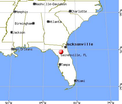 gainesville fl map • McCool Travel