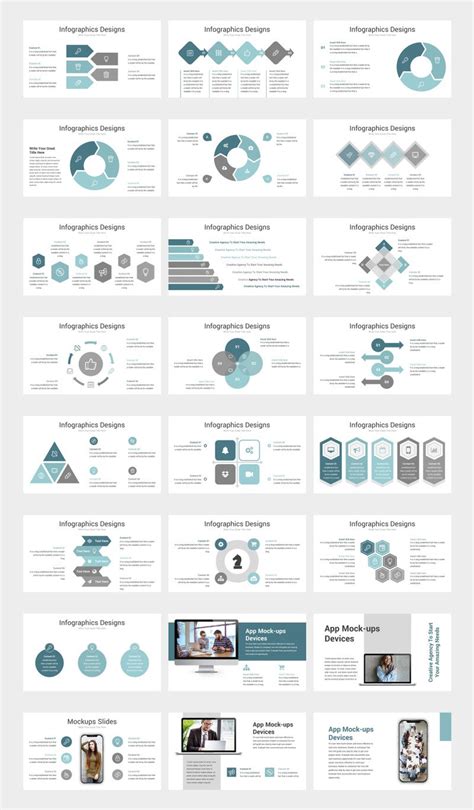 Annual Report PowerPoint template #93339 - TemplateMonster