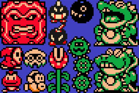 Mario enemies in The Legend of Zelda Link’s Awakening #gif | Pixel art characters, Pixel art ...