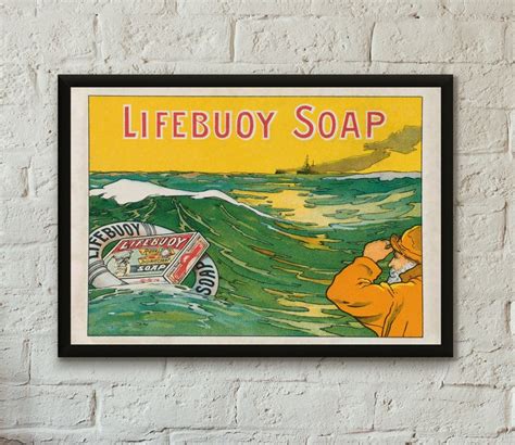 Vintage Lifebuoy Soap Poster Print Professionally Printed | Etsy