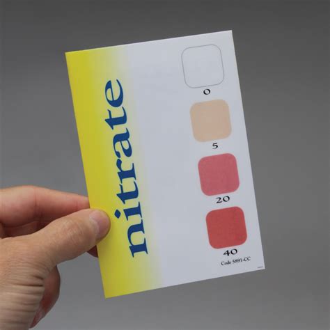 LaMotte® Nitrate Color Chart | Carolina Biological Supply