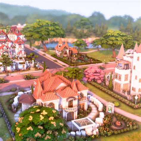 Willow Creek Neighborhood in 2021 | Sims 4, Sims, Sims 4 builds