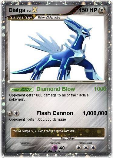 Pokémon Dialga 2374 2374 - Diamond Blow 1000 - My Pokemon Card