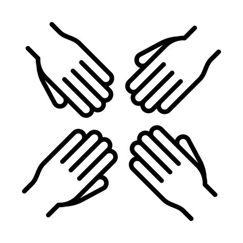 equality people hands human rights day line icon design 2603981 Vector Art at Vecteezy